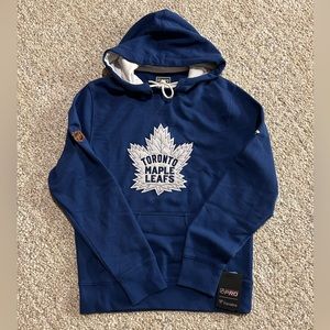 New Toronto Maple Leafs Authentic Pro Reverse Retro Hoodie Fanatics Size S NWT